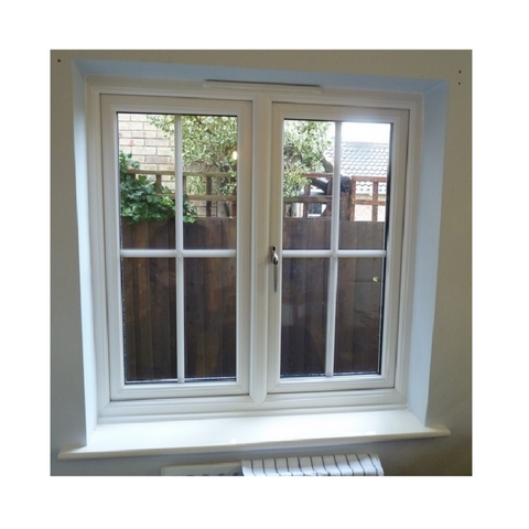 LVDUN Anhui hotian pvc window australian standard double glass upvc swing windows customized design