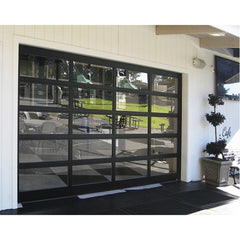 Modern auto adjustable electrical aluminum roll up garage door hot sale