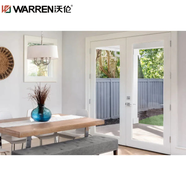 Warren 60 Inch Exterior French Doors 48x80 Door 32x78 Exterior Door Right-hand Inswing French Glass