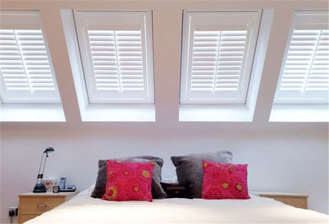 LVDUN Electric Curtains Shades Motorized Roller Curtain Horizontal Blind Roof Window Skylight