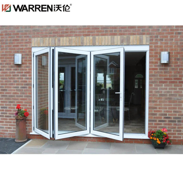 Warren 32 Inch Bifold Door Used Patio Door Folding 22 Inch Bifold Door Glass Aluminum Exterior Patio