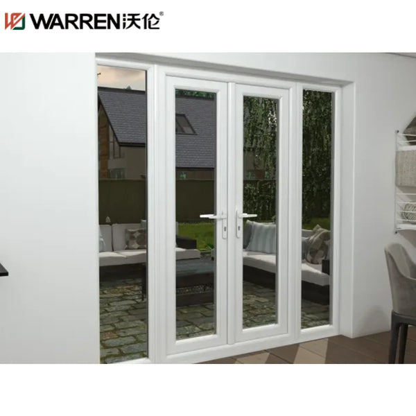 Warren 16x80 Door French 96 Front Door Exterior Door With Full Glass French Aluminum Exterior Patio