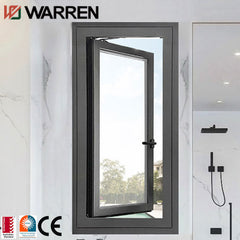 French style tilt and turn window aluminum casement window