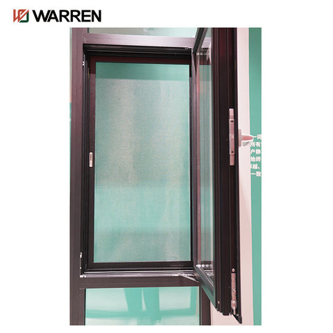 Warren California New style Aluminium Extrusion Profiles Balcony Aluminum Windows House Casement Glass Windows