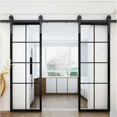 LVDUN Commercial Single Swing Glass Front Door With All Accessories