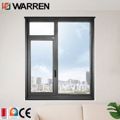 aluminium double casement outward glass window