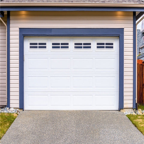 LVDUN Aluminum alloy material frosted glass modern garage door accessories