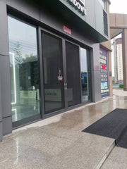 LVDUN Large double glazed tempered glass floor to ceiling windows and sliding doors for balcony patio main entrance