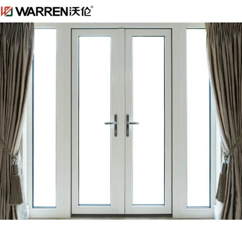 Warren 18 French Doors Left Hand Outswing Exterior Door 36x80 Outswing French Door Glass Aluminum
