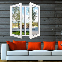 LVDUN waterproof upvc/ pvc glass windows and doors price philippines