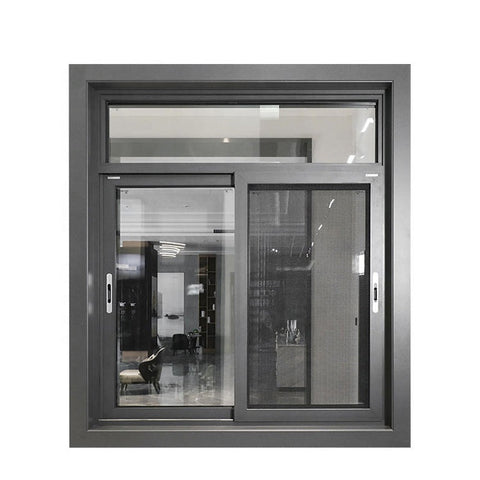 Warren 76x36 Aluminum patio glass sliding window color customized good quality for sale