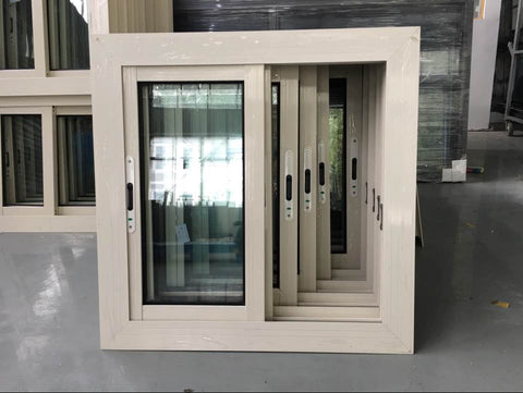 LVDUN Modern Cheap Double Glass Sliding Pvc Window And Door Plastic Upvc Window