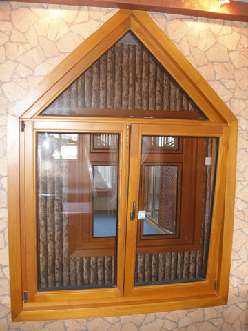 LVDUN High Quality Double Glazed Glass Aluminum Profile Casement Window