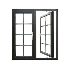 LVDUN double Glazed Windows Aluminum glass swing window