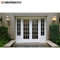 Warren 72x30 Exterior Door French Round Exterior Door Swinging Pantry Door With Glass Aluminum