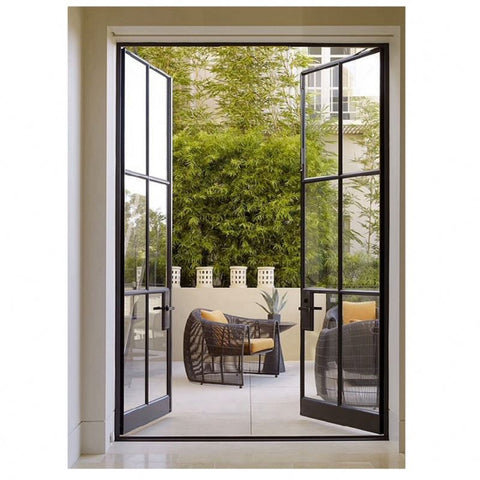 LVDUN Modern new design front home door interior security steel door
