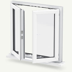 factory pvc window double glazed casement pvc windows