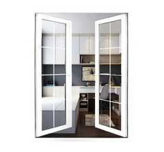 LVDUN kitchen interior design PVC double swing door