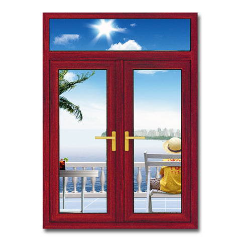 LVDUN Factory Price Windproof Heat Transfer Printing Paper Aluminum Frame Casement Window