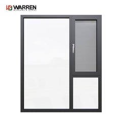 Warren High-end Aluminum Casement Window Tilt Turn Window Double Glaze Windows For Home use