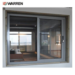 Warren 31x21 Basement Window Aluminum Double Glazed Sliding Windows With Grills