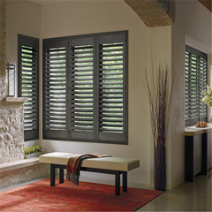 LVDUN Interior Security Outside Aluminium Shutters Window Outdoor Built-In Windows With Shutter