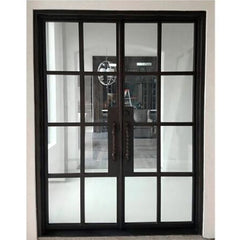 LVDUN Latest Simple Iron Door Grill Design Steel Window for Safety