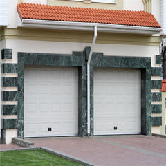 LVDUN Customized American standard Aluminum Modern Glass two pole door car garage