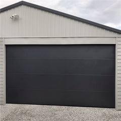 Aluminum alloy material frosted glass modern ribbed garage door roll former