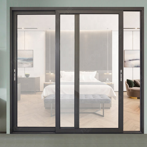 LVDUN professional custom insulated aluminum alloy sliding door