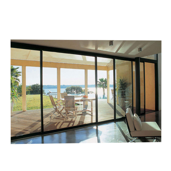LVDUN Bespoke Design Patio Doors Slimline Glazing Aluminum Sliding Glass Door