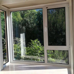 LVDUN AAMA  test  Certificate American standard  window with  safety tempered thermal break aluminium tilt and turn window