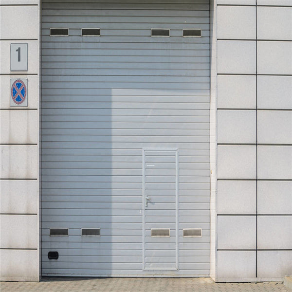 LVDUN modern aluminum glass garage door stainless steel garage door