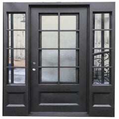 LVDUN american steel interior door double glazed steel window steel window and door with grill design