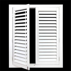 LVDUN Windows Aluminum Frame Louvers Glass Screen Aluminium Adjustable Burglar Proof Vertical Louver Window