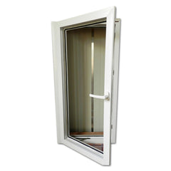 Modern Design Hot Sale House Used Tempered Glass PVC Frame Casement Windows