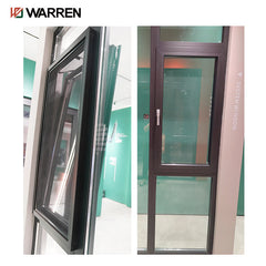 Warren Hot Sale New York 4 Panels Tilt and Turn Casement Window Open and Tilt Turn Aluminum House Windows