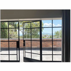 LVDUN decorative iron doors and windows galvanized seamless steel pipe mild steel window grills