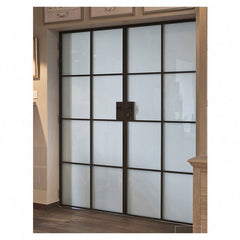 LVDUN Yingkang 2021 wpc pvc pintu door french puertas waterproof bathroom door for interior