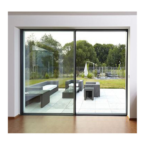 LVDUN Competitive cheap price sale 4 panel used patio doors design aluminium factory glass sliding slide door price