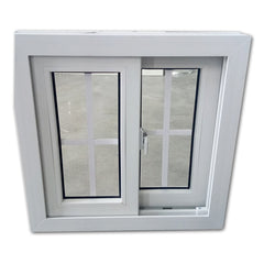 LVDUN Vinyl Window Horizontal Sliding PVC Window With Double Tempered Glass