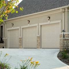 European residential house modern garage doors