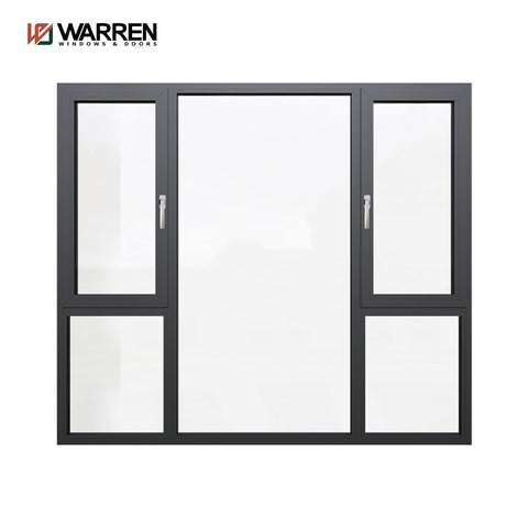 New Product Aluminium Window  Casement Window Supplier Fresh Air System Hurricane Impact Windows