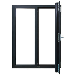 LVDUN Cheap aluminum glass bifold passive window