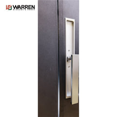 Warren customized house sliding door double tempered glass aluminum interior noiseless sliding door