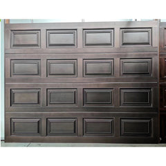 LVDUN aluminum full glass garage doors garage roller door