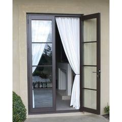 LVDUN Best selling Steel French door wrought Iron Entry door exterior Door