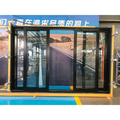 LVDUN 96 by 80 sliding glass door Aluminium frame lift doors