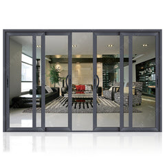 LVDUN cheap price fire rated aluminum sliding doors