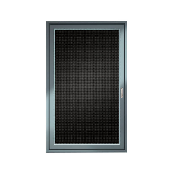 LVDUN Cheap price single glass PVC windows and screen sliding upvc window